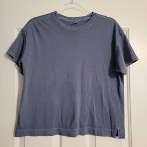Old Navy Slate Blue Oversized Tee
